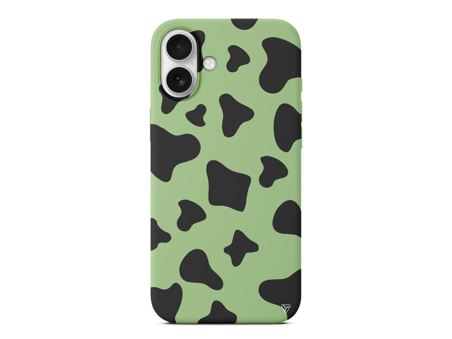 İnek Deseni 8 Lansman Model İçi Kadife Silikon Telefon Kılıfı