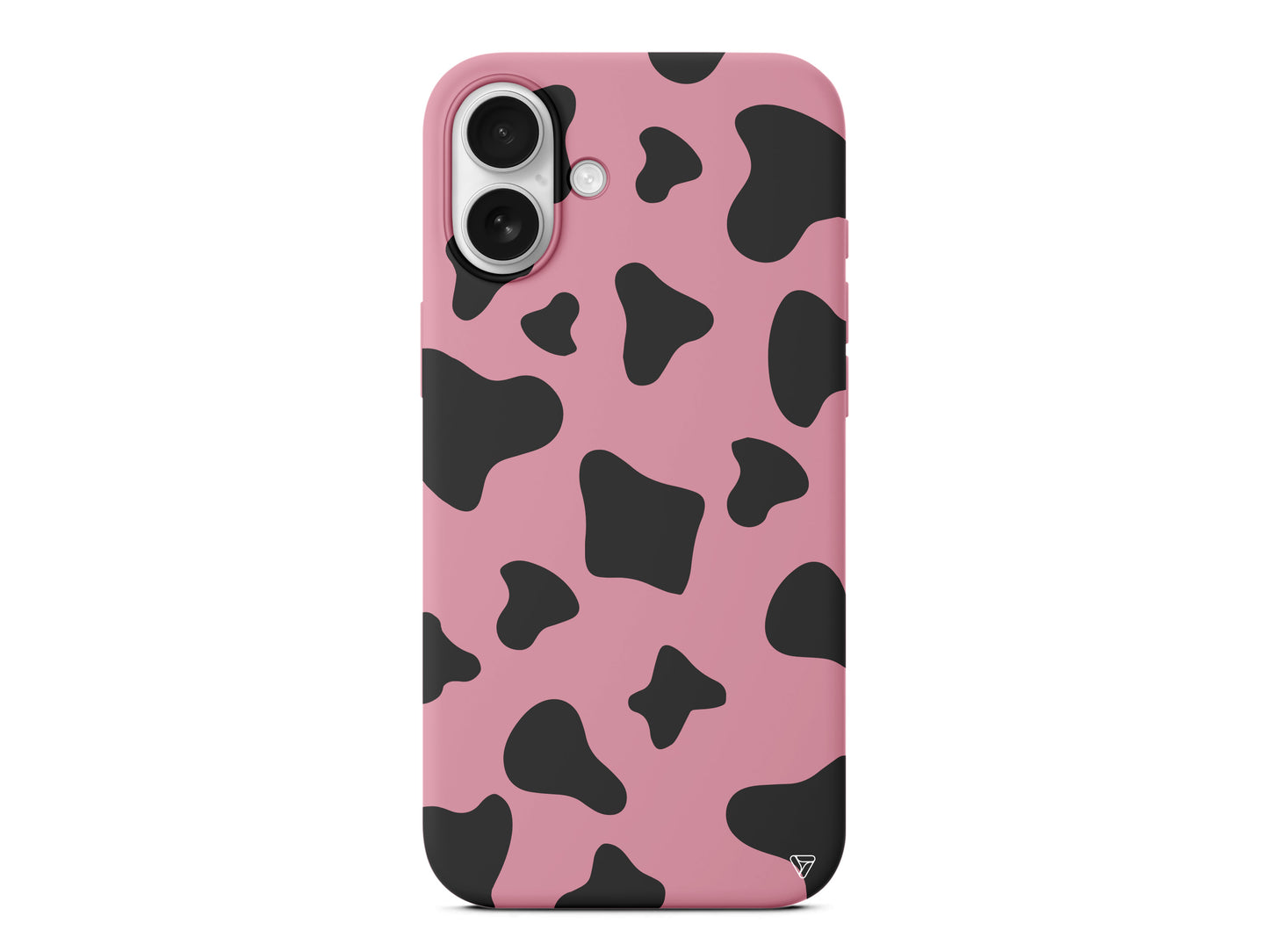 İnek Deseni 8 Lansman Model İçi Kadife Silikon Telefon Kılıfı