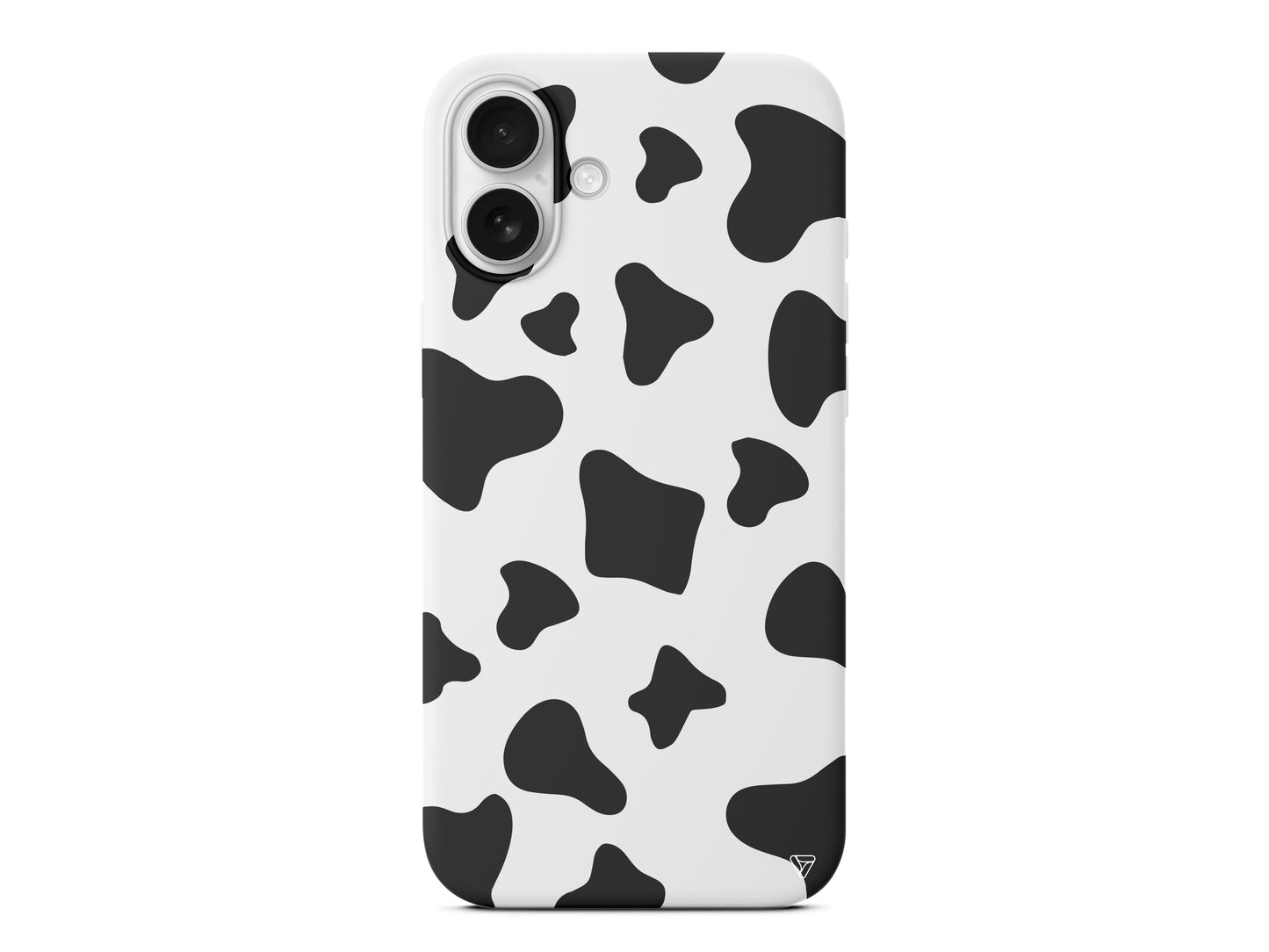 İnek Deseni 8 Lansman Model İçi Kadife Silikon Telefon Kılıfı