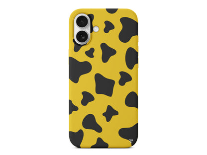 İnek Deseni 8 Lansman Model İçi Kadife Silikon Telefon Kılıfı – Plus Serisine Özel