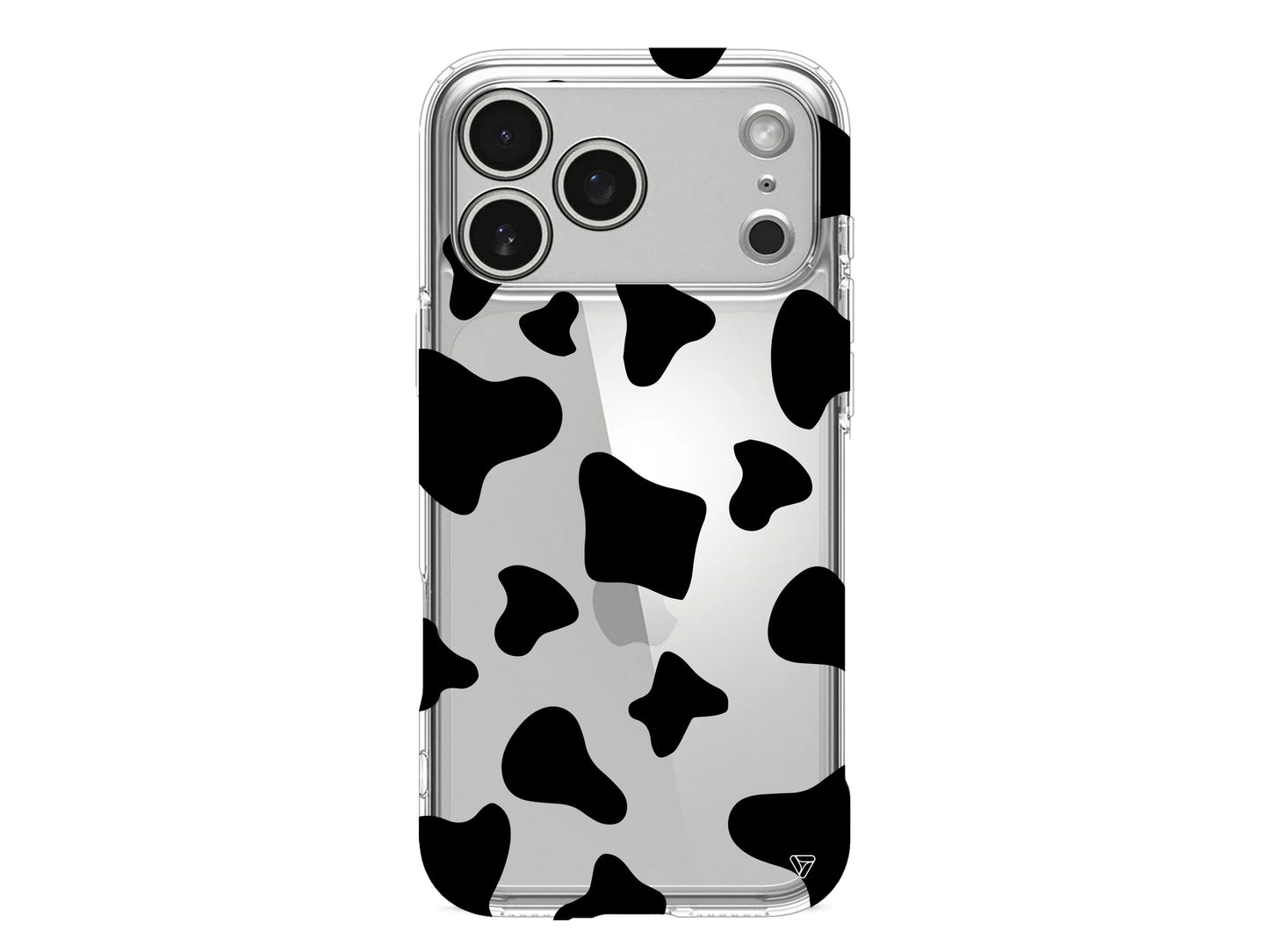 İnek Deseni 8 Lansman Model İçi Kadife Silikon Telefon Kılıfı