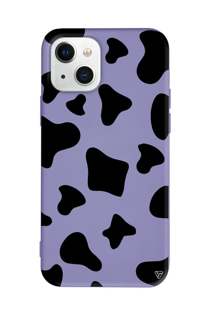 İnek Deseni 8 Lansman Model İçi Kadife Silikon Telefon Kılıfı – Plus Serisine Özel