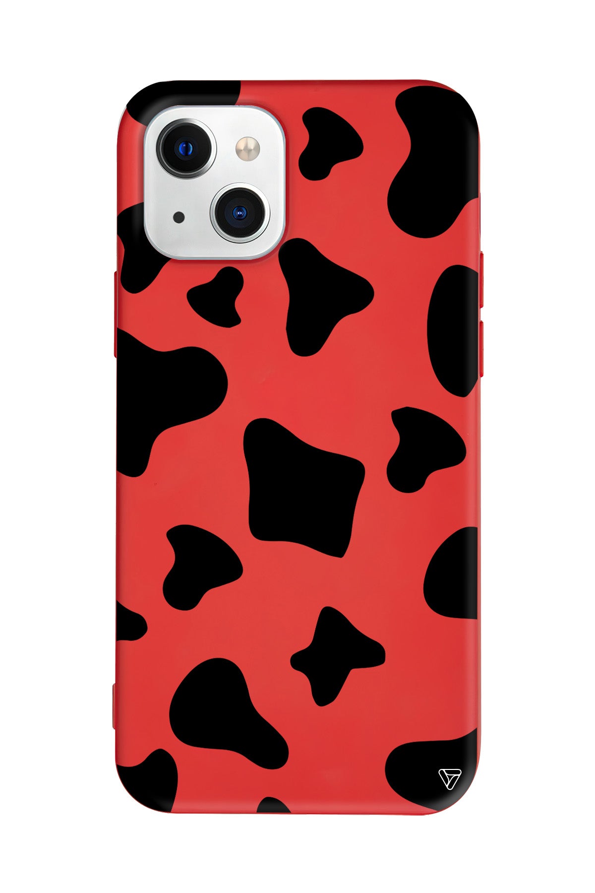 İnek Deseni 8 Lansman Model İçi Kadife Silikon Telefon Kılıfı – Plus Serisine Özel