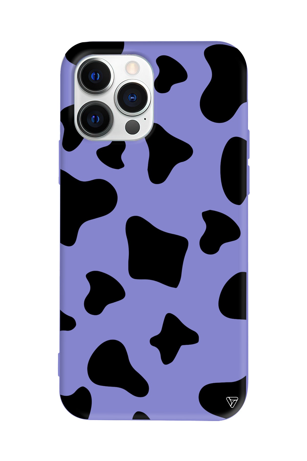 İnek Deseni 8 Lansman Model İçi Kadife Silikon Telefon Kılıfı