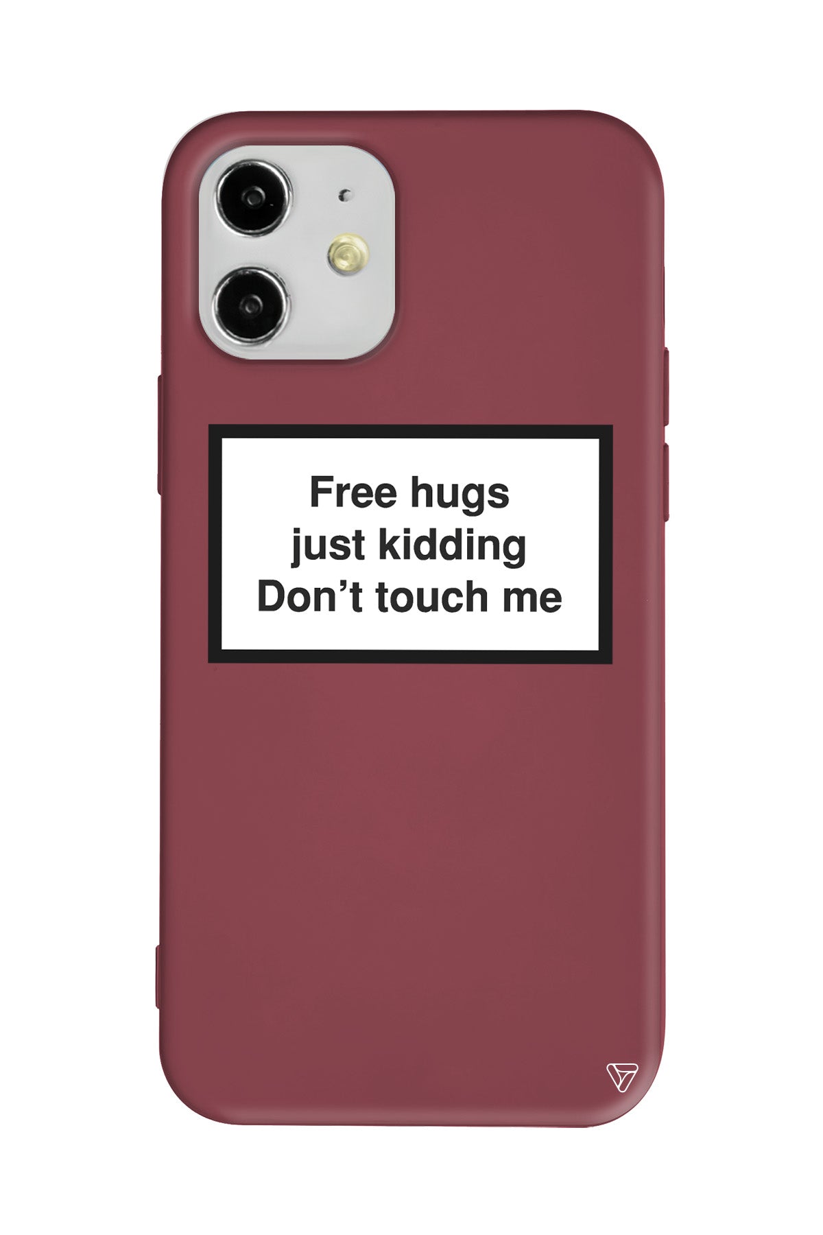 Free Hugs Lansman Model İçi Kadife Silikon Telefon Kılıfı