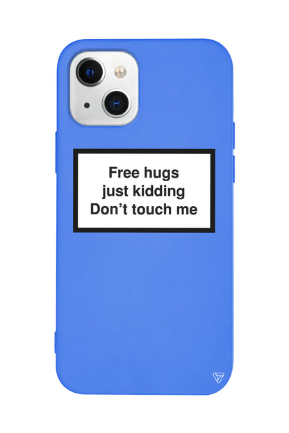 Free Hugs Lansman Model İçi Kadife Silikon Telefon Kılıfı