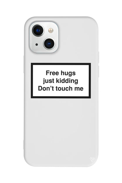 Free Hugs Lansman Model İçi Kadife Silikon Telefon Kılıfı – Plus Serisine Özel