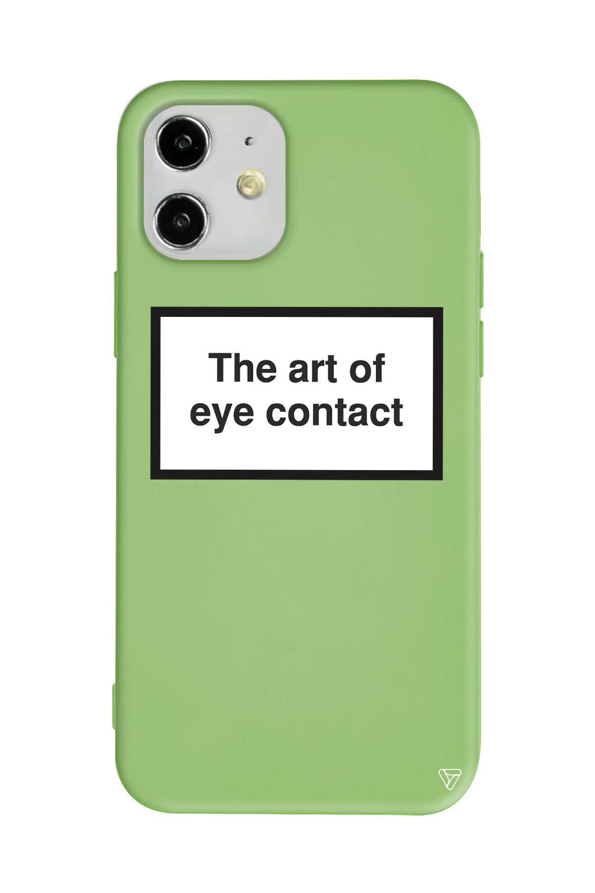 Eye Contact Lansman Model İçi Kadife Silikon Telefon Kılıfı