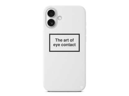 Eye Contact Lansman Model İçi Kadife Silikon Telefon Kılıfı