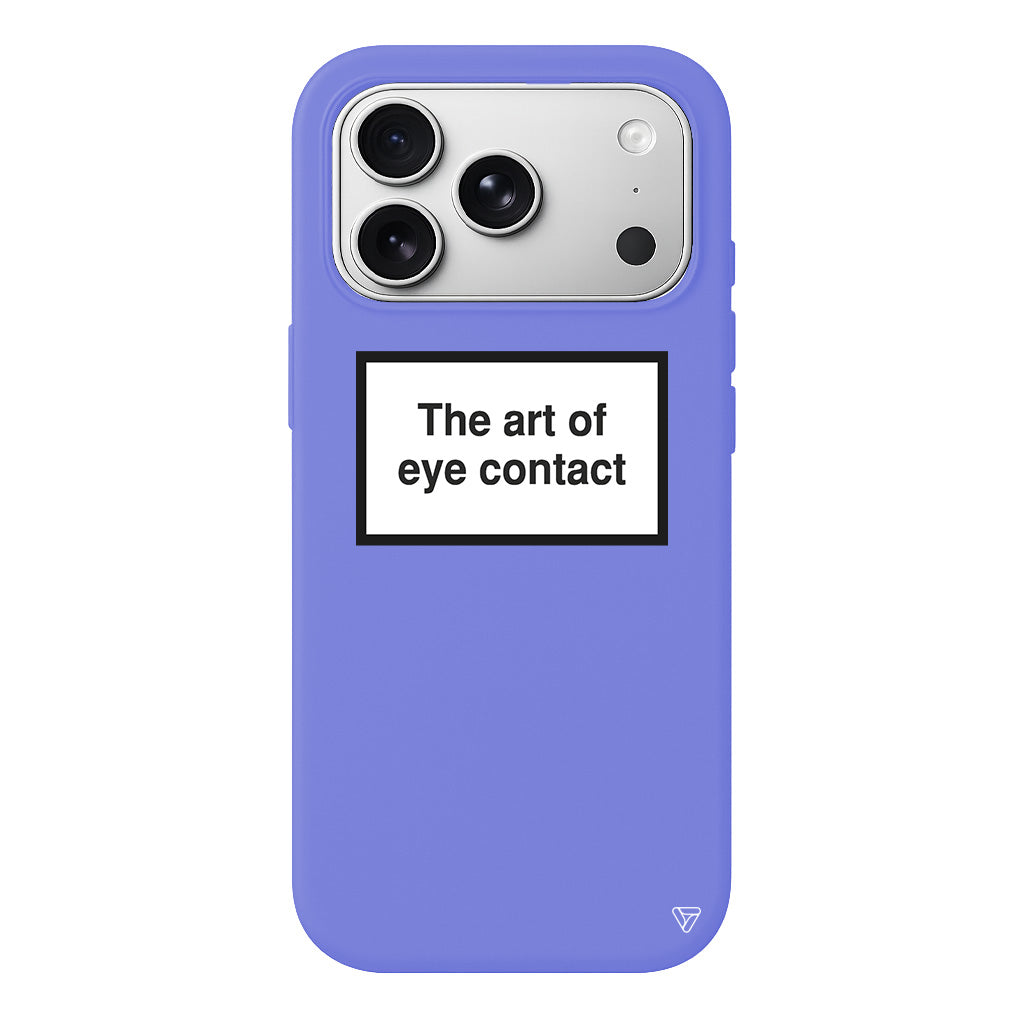 Eye Contact Lansman Model İçi Kadife Silikon Telefon Kılıfı