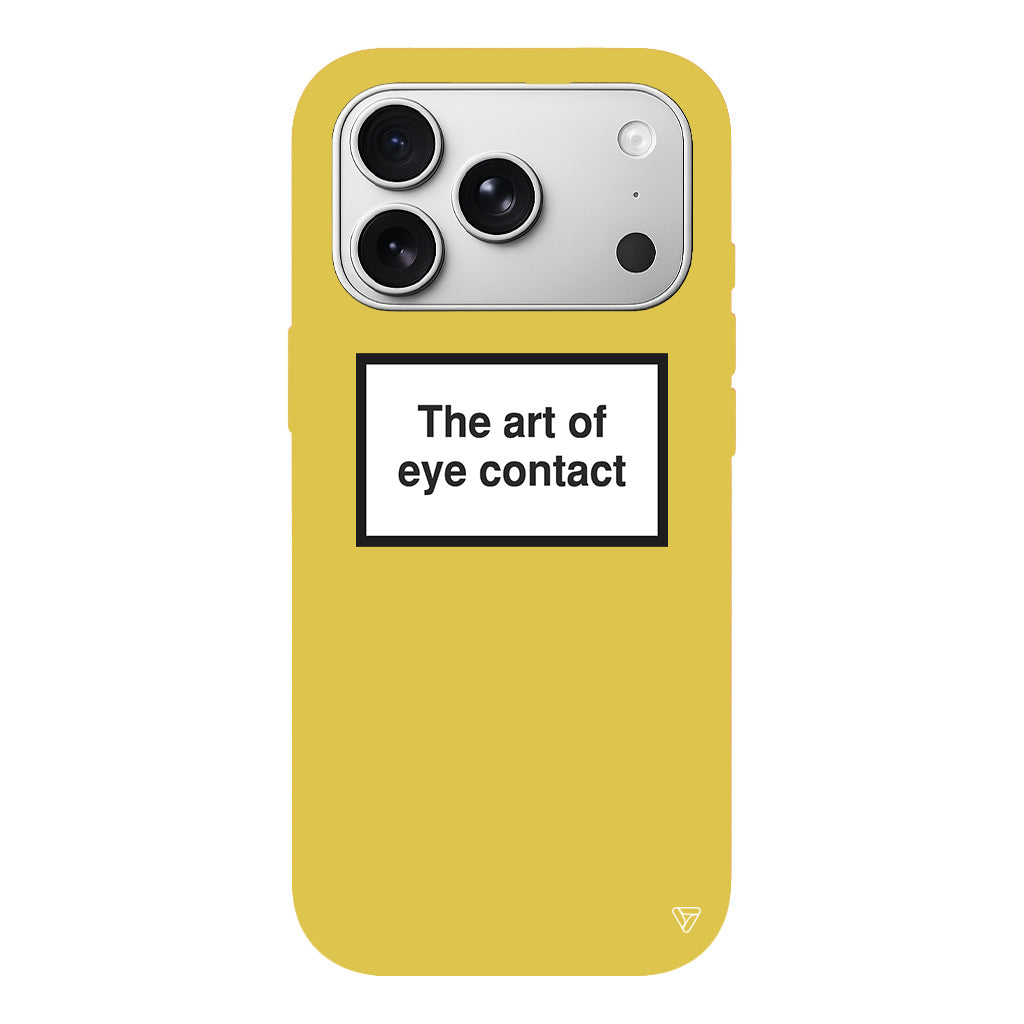 Eye Contact Lansman Model İçi Kadife Silikon Telefon Kılıfı