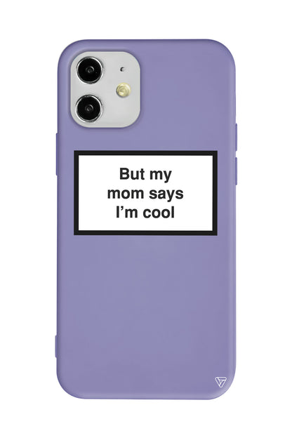 I'm Cool Lansman Model İçi Kadife Silikon Telefon Kılıfı