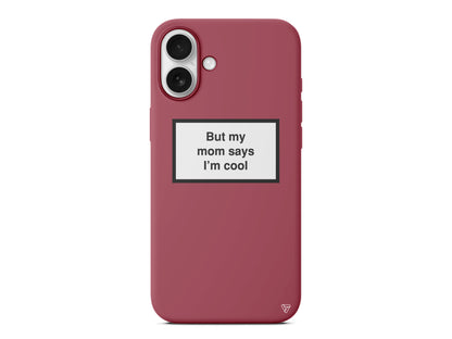 I'm Cool Lansman Model İçi Kadife Silikon Telefon Kılıfı – Plus Serisine Özel