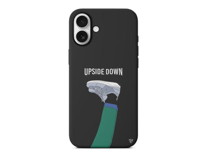 Upside Down Lansman Model İçi Kadife Silikon Telefon Kılıfı – Plus Serisine Özel