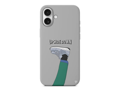 Upside Down Lansman Model İçi Kadife Silikon Telefon Kılıfı – Plus Serisine Özel