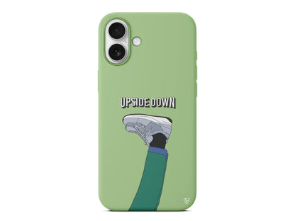 Upside Down Lansman Model İçi Kadife Silikon Telefon Kılıfı – Plus Serisine Özel