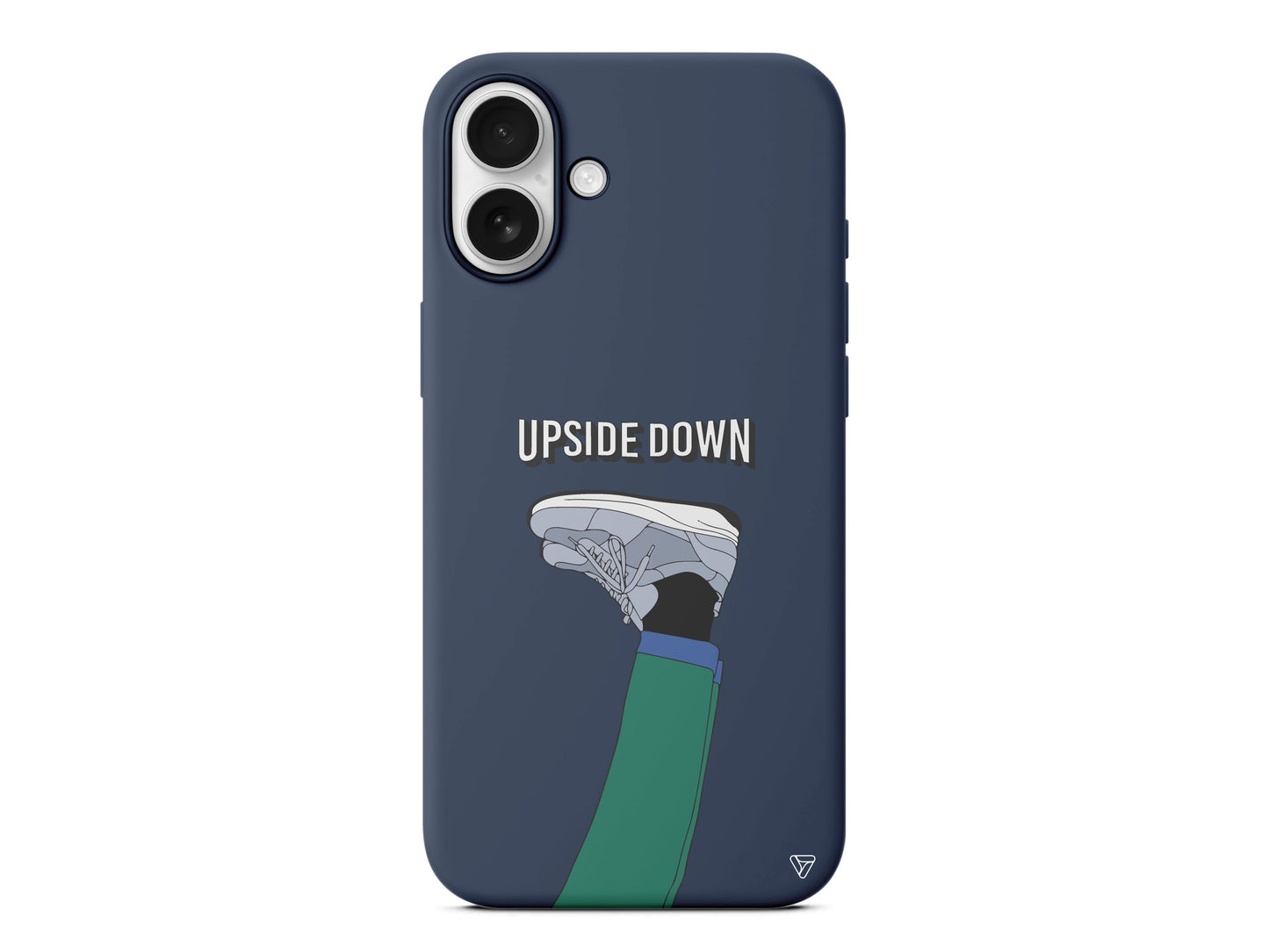 Upside Down Lansman Model İçi Kadife Silikon Telefon Kılıfı – Plus Serisine Özel