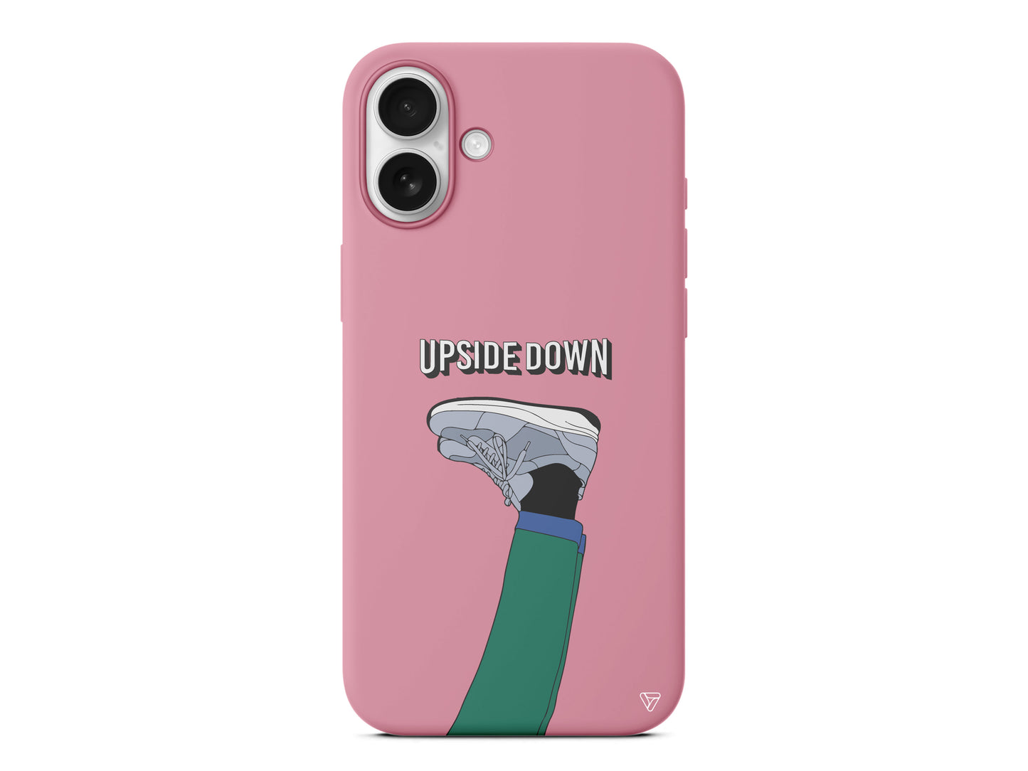 Upside Down Lansman Model İçi Kadife Silikon Telefon Kılıfı – Plus Serisine Özel