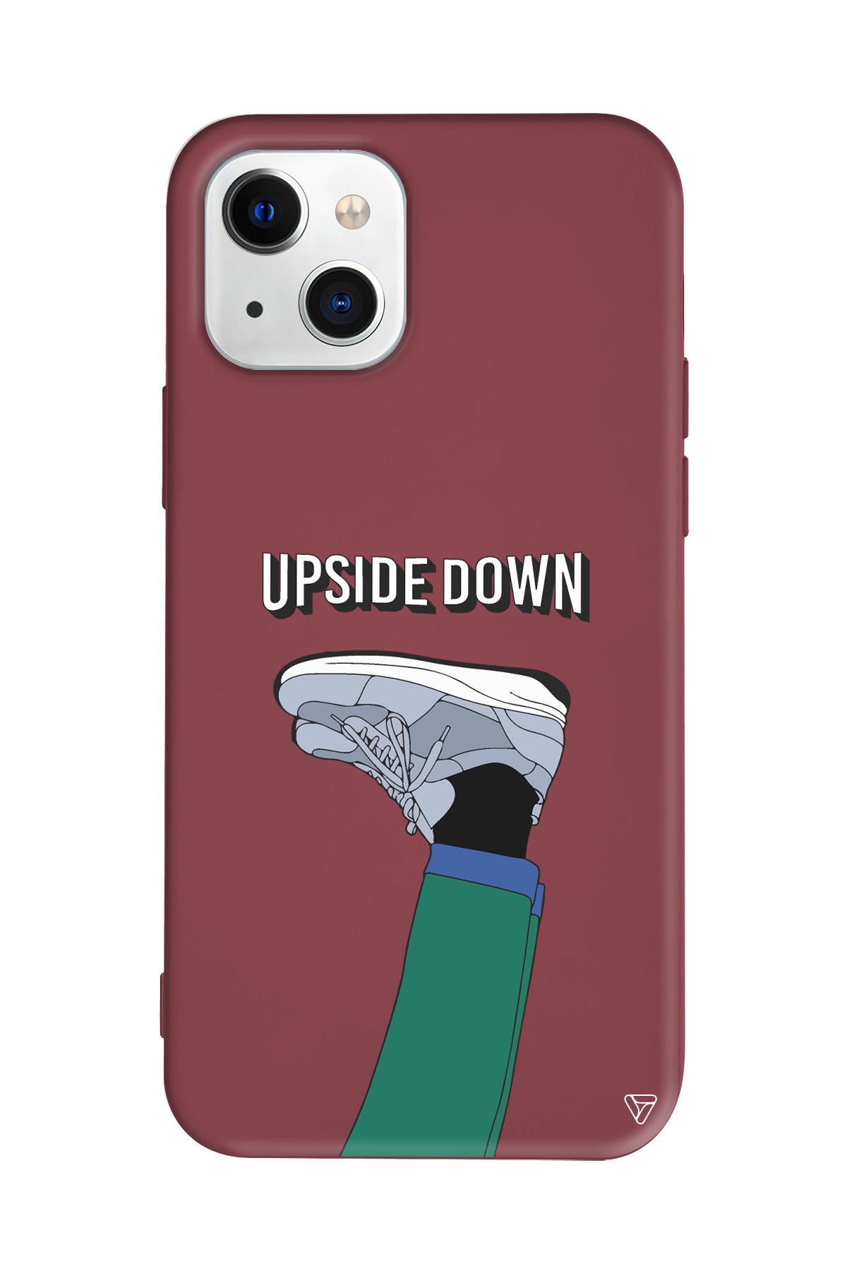 Upside Down Lansman Model İçi Kadife Silikon Telefon Kılıfı – Plus Serisine Özel