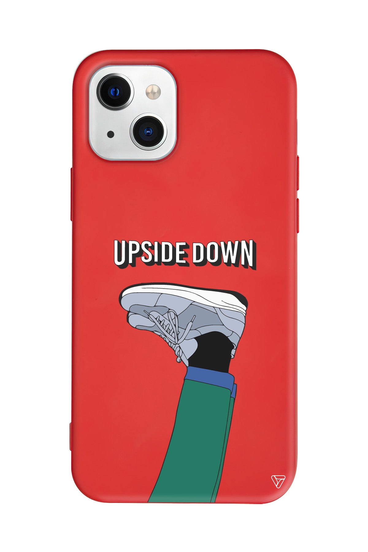 Upside Down Lansman Model İçi Kadife Silikon Telefon Kılıfı – Plus Serisine Özel