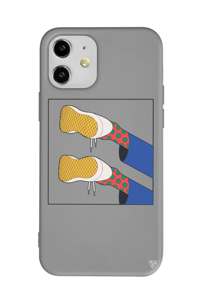 Fly Lansman Model İçi Kadife Silikon Telefon Kılıfı