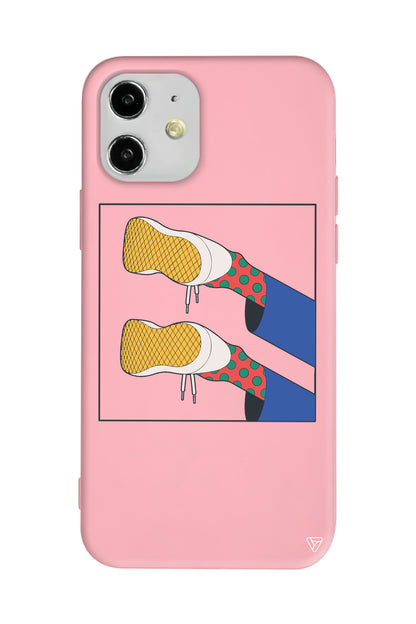 Fly Lansman Model İçi Kadife Silikon Telefon Kılıfı