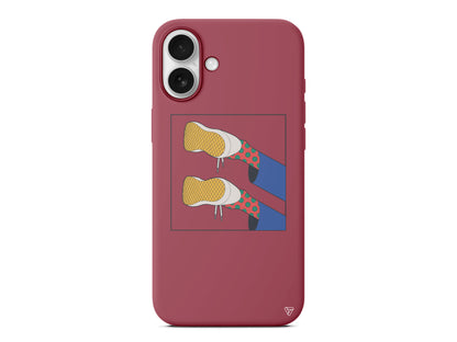 Fly Lansman Model İçi Kadife Silikon Telefon Kılıfı