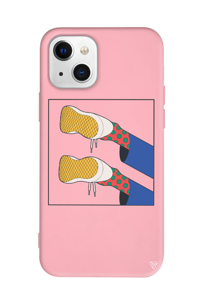 Fly Lansman Model İçi Kadife Silikon Telefon Kılıfı