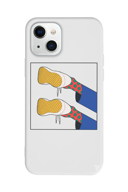 Fly Lansman Model İçi Kadife Silikon Telefon Kılıfı