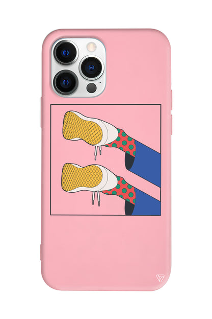 Fly Lansman Model İçi Kadife Silikon Telefon Kılıfı