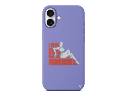 Love Machine Lansman Model İçi Kadife Silikon Telefon Kılıfı – Plus Serisine Özel