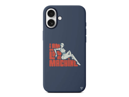 Love Machine Lansman Model İçi Kadife Silikon Telefon Kılıfı – Plus Serisine Özel