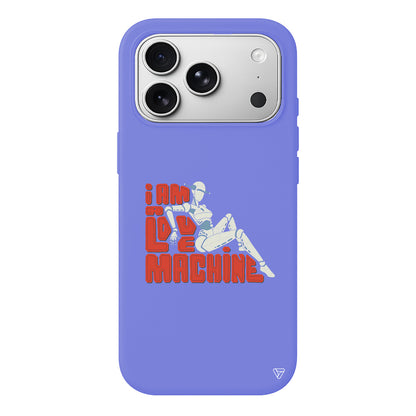 Love Machine Lansman Model İçi Kadife Silikon Telefon Kılıfı