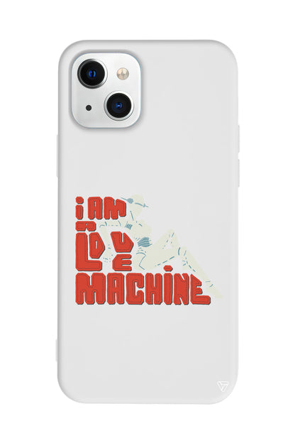 Love Machine Lansman Model İçi Kadife Silikon Telefon Kılıfı – Plus Serisine Özel