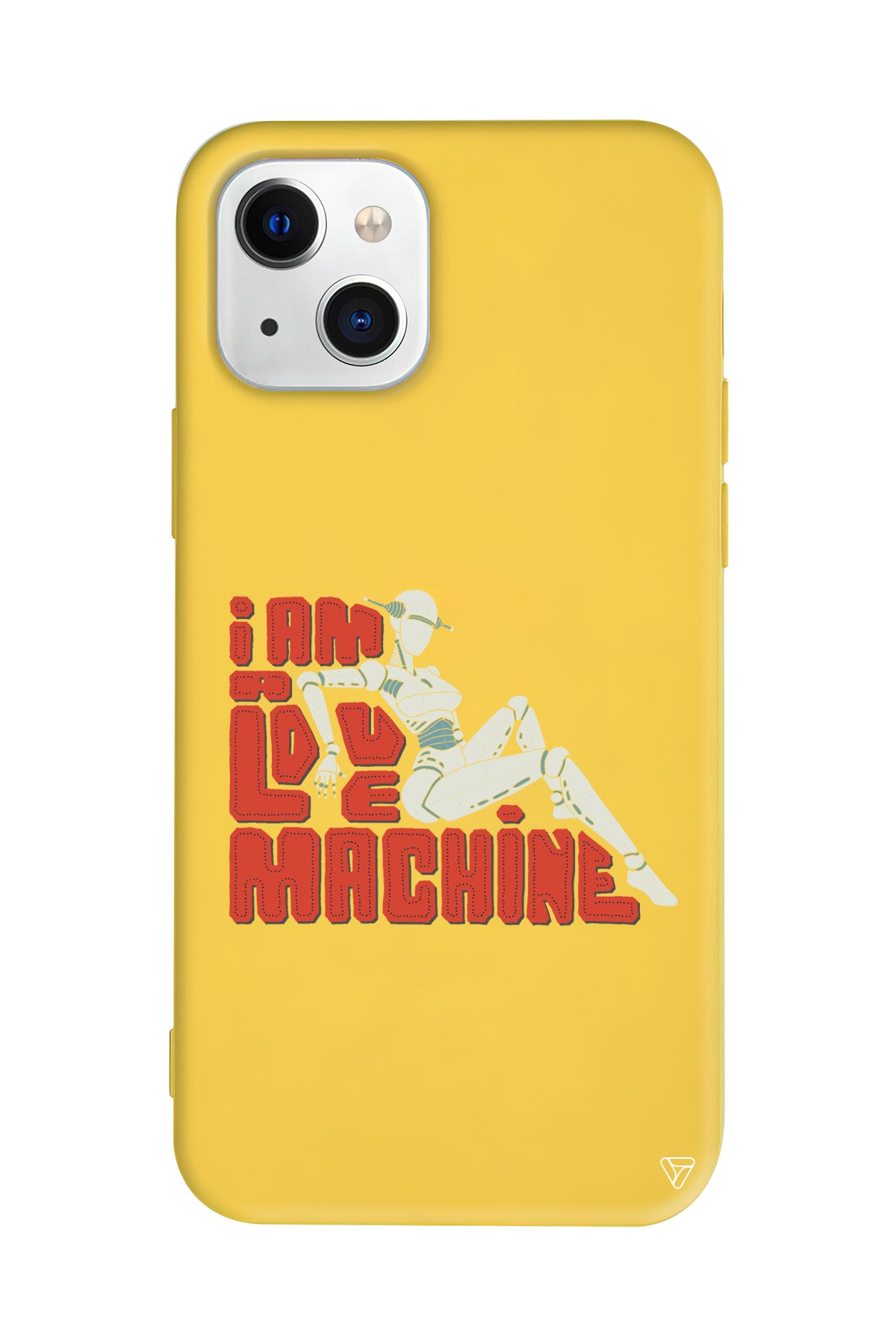 Love Machine Lansman Model İçi Kadife Silikon Telefon Kılıfı – Plus Serisine Özel