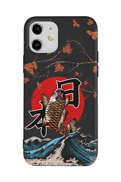 Japonya Lansman Model İçi Kadife Silikon Telefon Kılıfı