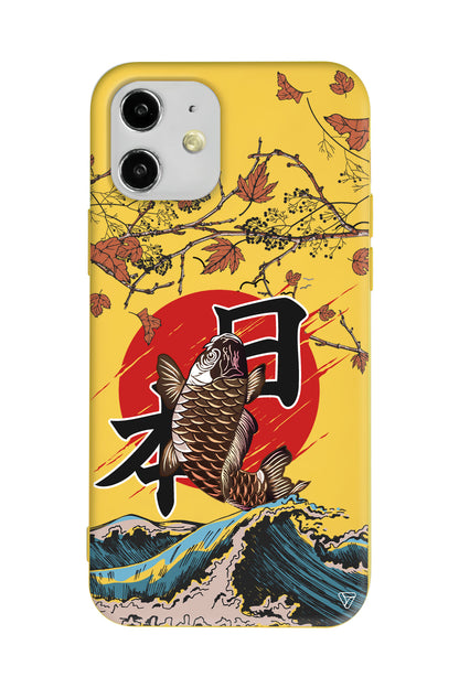 Japonya Lansman Model İçi Kadife Silikon Telefon Kılıfı