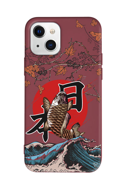 Japonya Lansman Model İçi Kadife Silikon Telefon Kılıfı