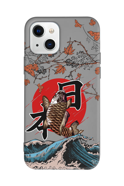 Japonya Lansman Model İçi Kadife Silikon Telefon Kılıfı