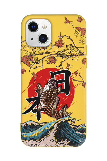 Japonya Lansman Model İçi Kadife Silikon Telefon Kılıfı