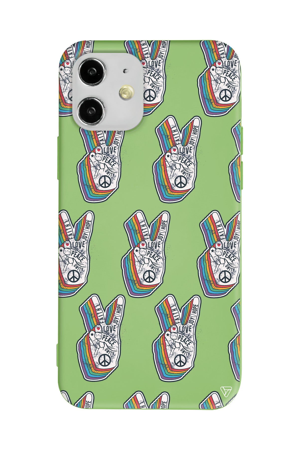 Peacefully Lansman Model İçi Kadife Silikon Telefon Kılıfı