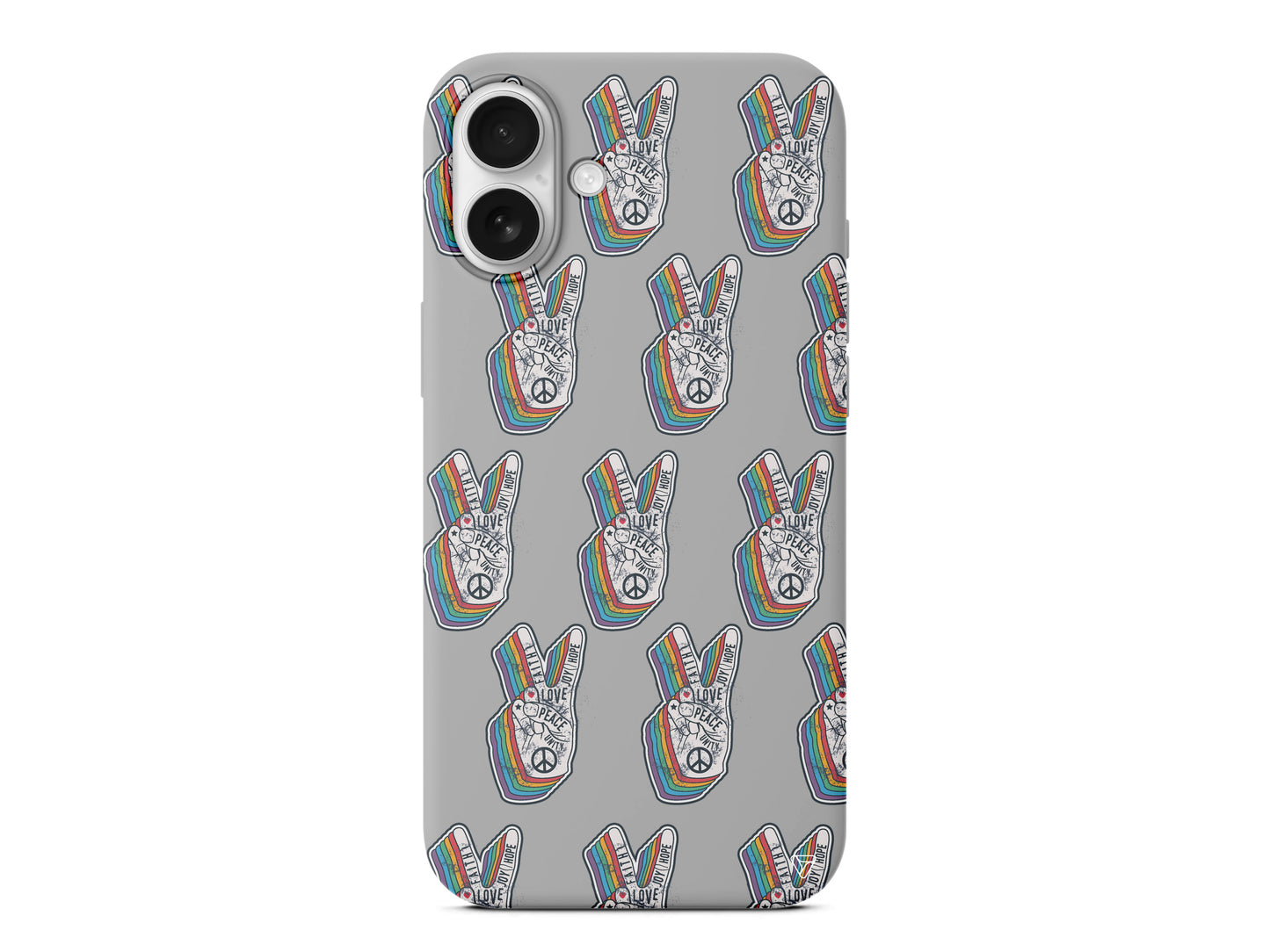 Peacefully Lansman Model İçi Kadife Silikon Telefon Kılıfı