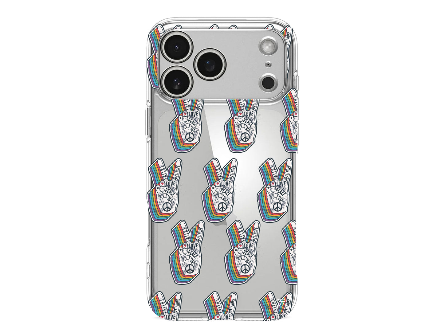 Peacefully Lansman Model İçi Kadife Silikon Telefon Kılıfı