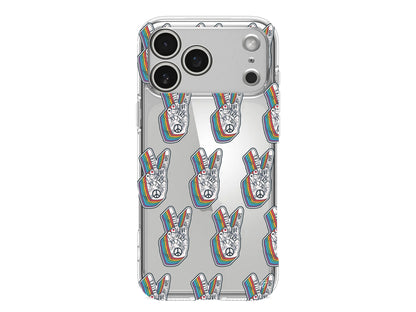 Peacefully Lansman Model İçi Kadife Silikon Telefon Kılıfı