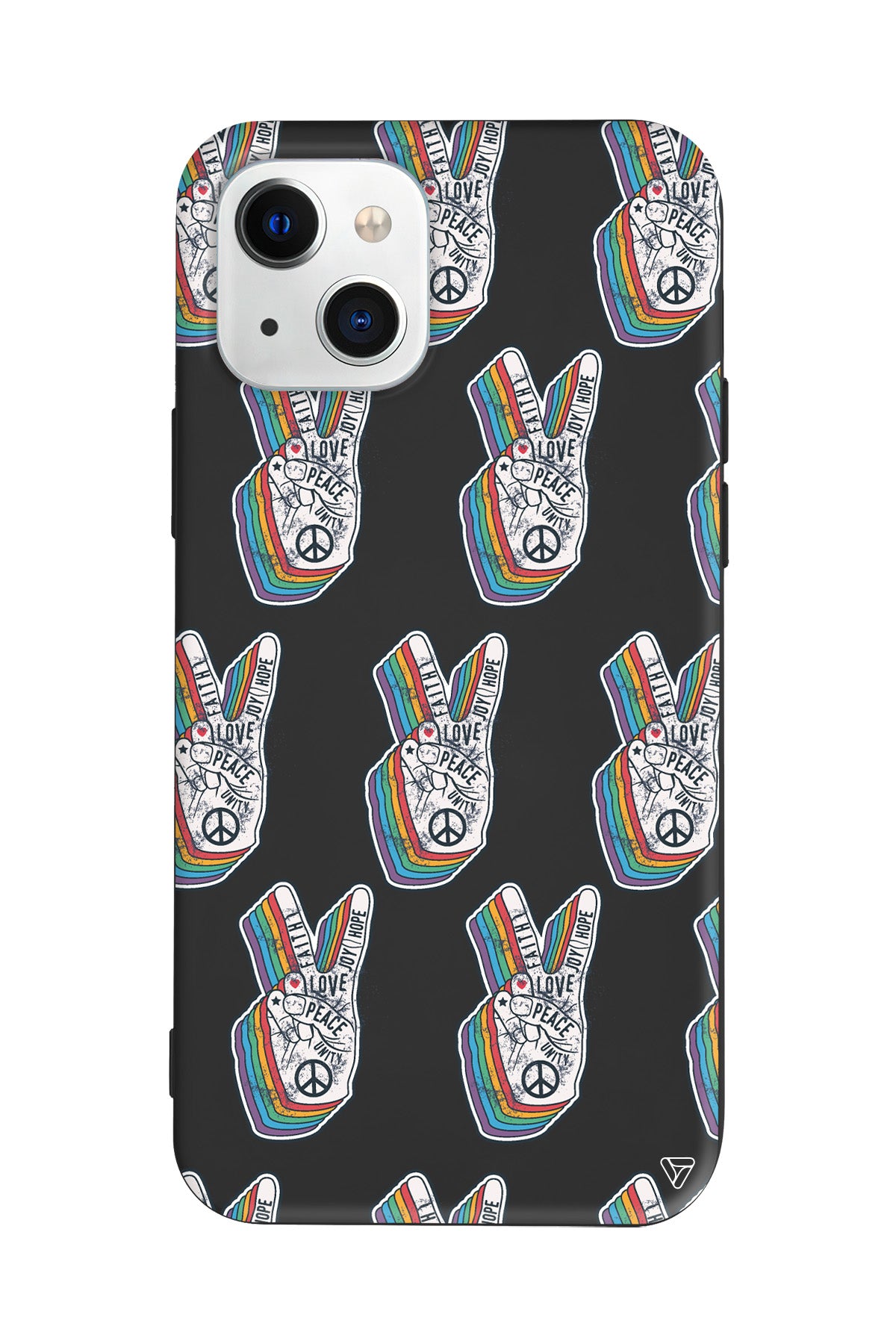 Peacefully Lansman Model İçi Kadife Silikon Telefon Kılıfı