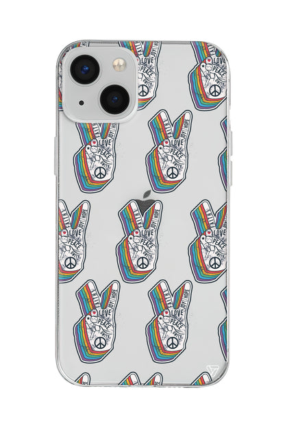 Peacefully Lansman Model İçi Kadife Silikon Telefon Kılıfı