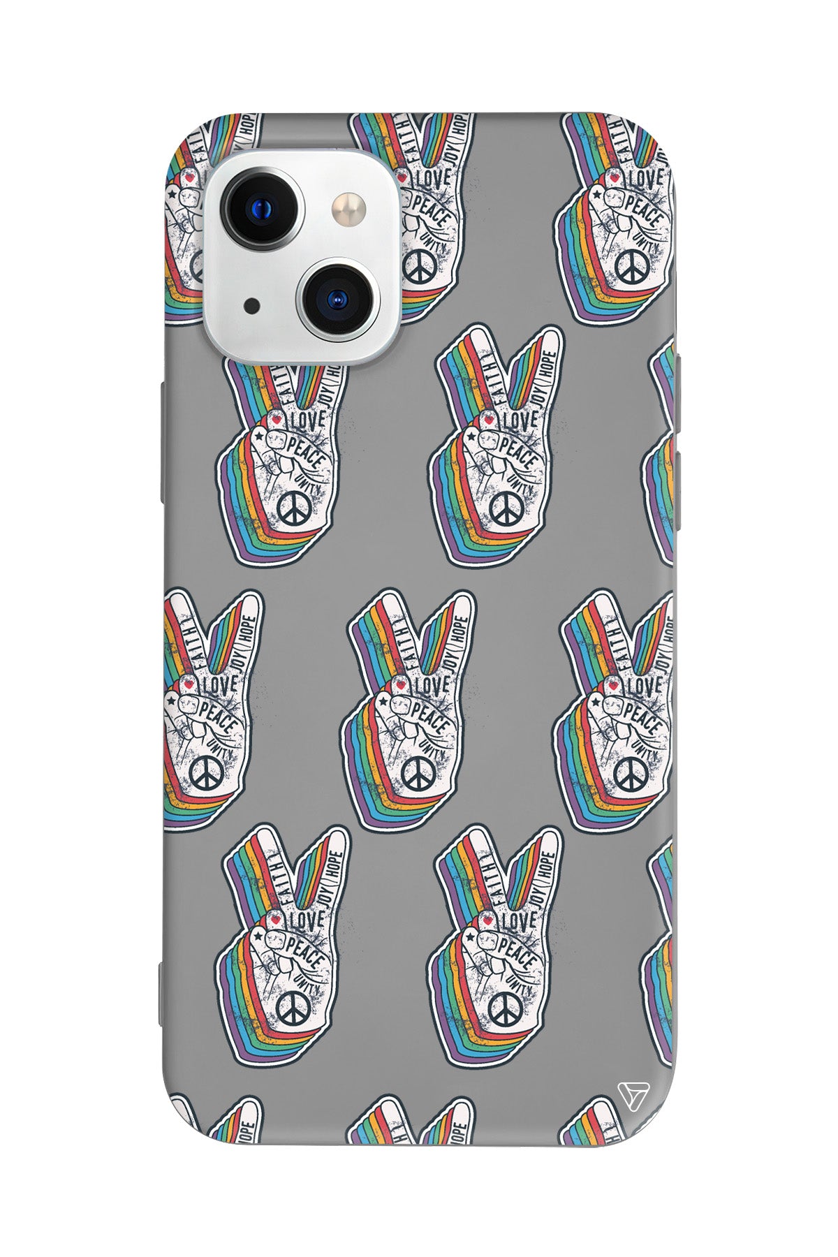 Peacefully Lansman Model İçi Kadife Silikon Telefon Kılıfı – Plus Serisine Özel