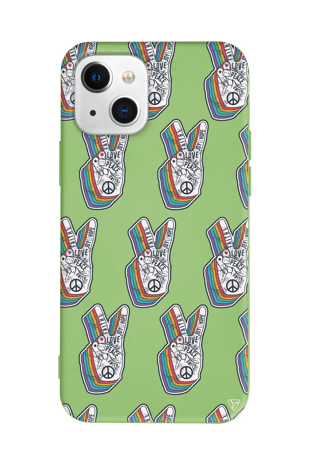 Peacefully Lansman Model İçi Kadife Silikon Telefon Kılıfı