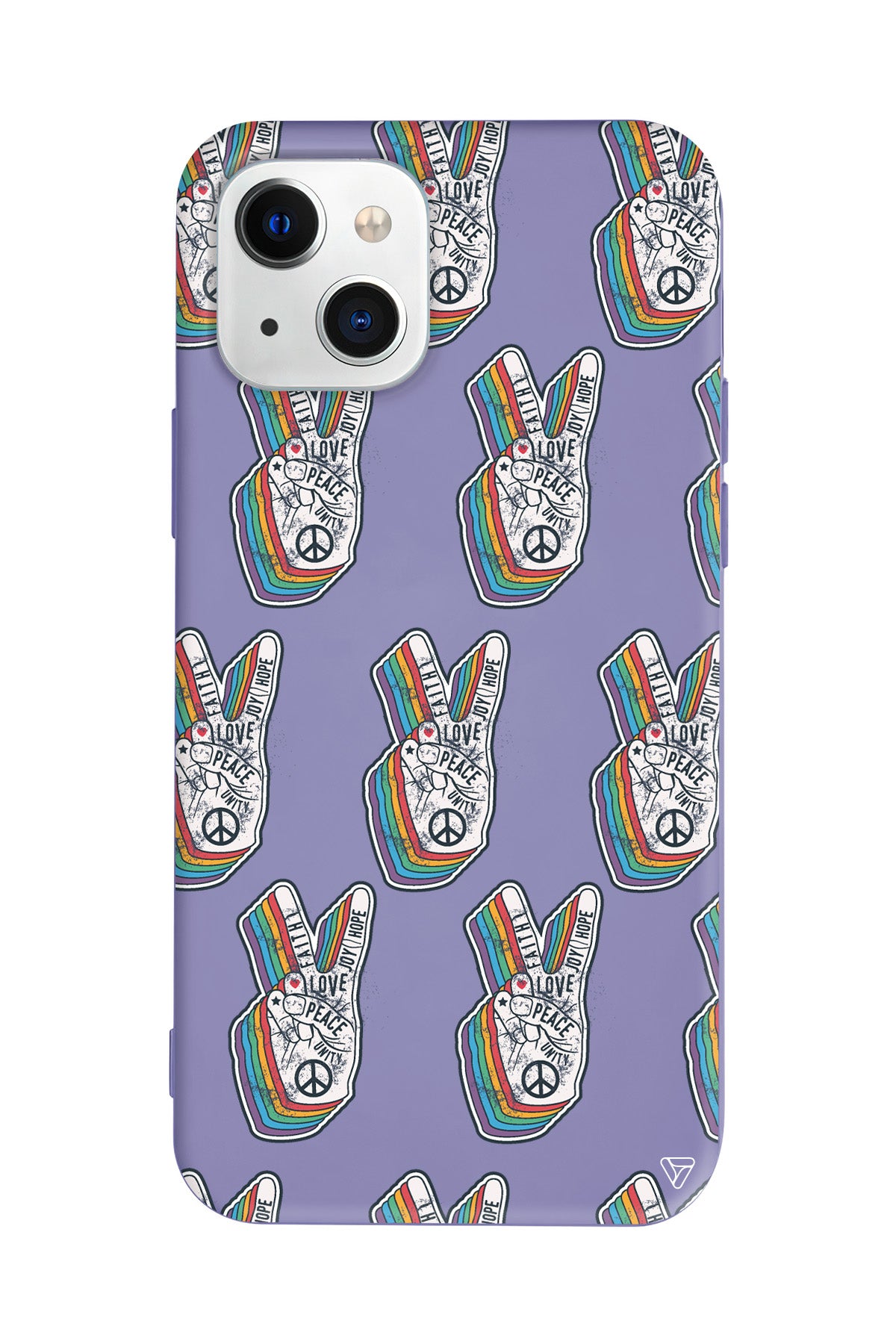 Peacefully Lansman Model İçi Kadife Silikon Telefon Kılıfı