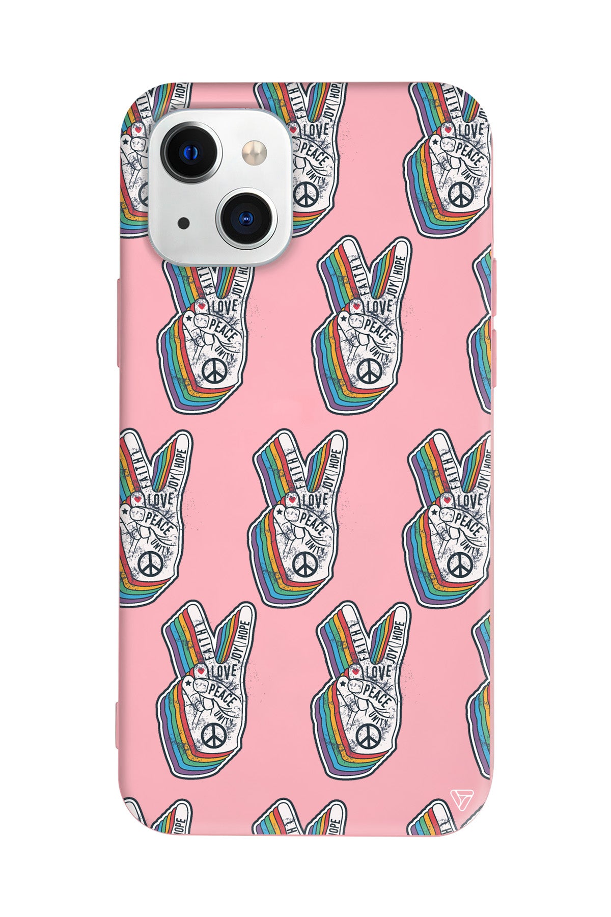 Peacefully Lansman Model İçi Kadife Silikon Telefon Kılıfı – Plus Serisine Özel